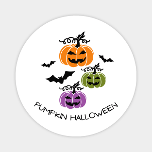 Pumpkin Halloween! Happy Fall Season Autumn Vibes Happy Halloween Thanksgiving and Fall Color Lovers Magnet